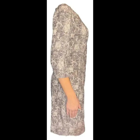 MM Lafleur Preppy Womens 6 Black Sheath Career Business Casual Capsule Dress - Picture 3 of 14